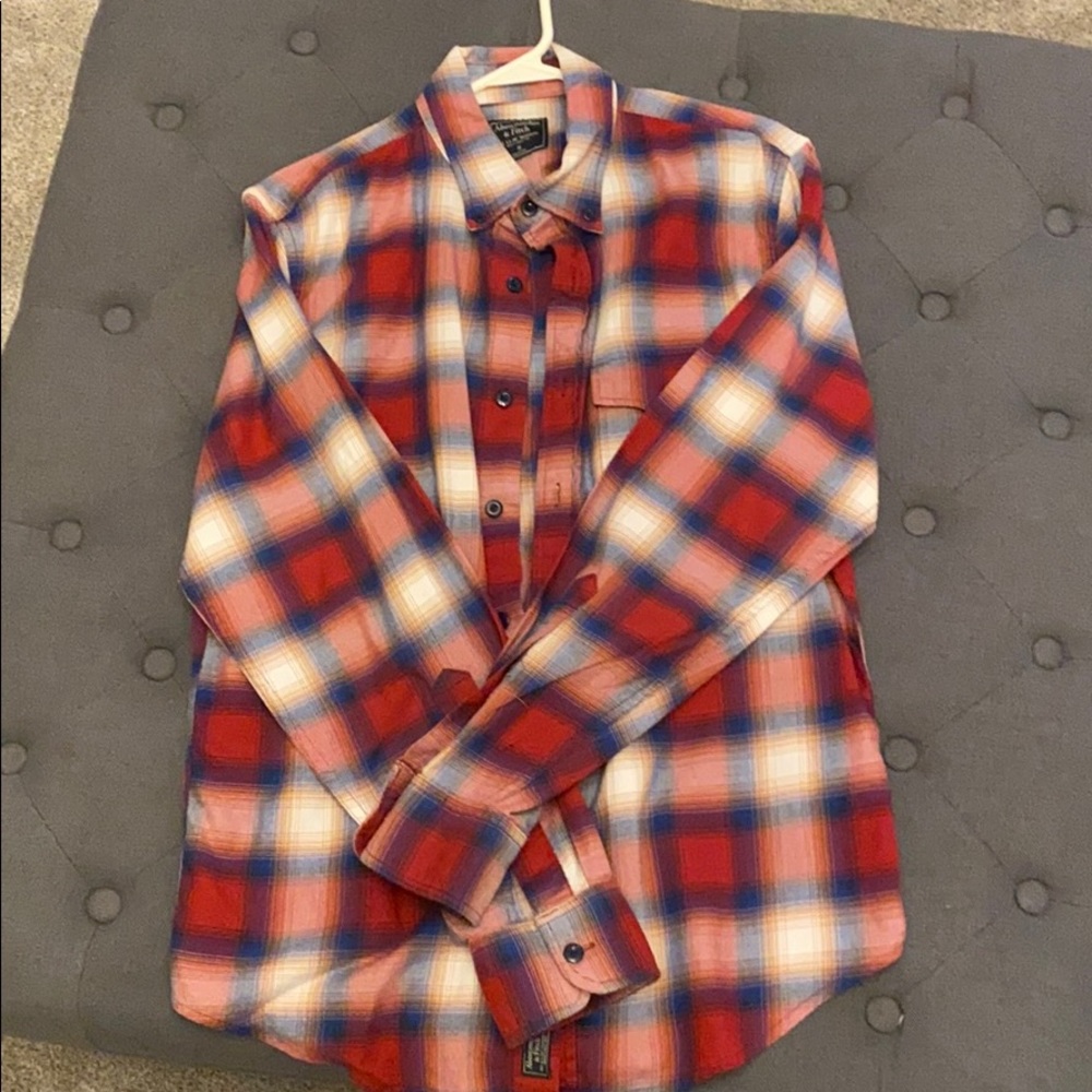 Abercrombie and Fitch patterned button down